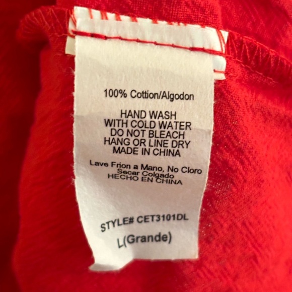 Embroidered Babydoll Tie Strap Tank Top by Adora - Picture 4 of 7